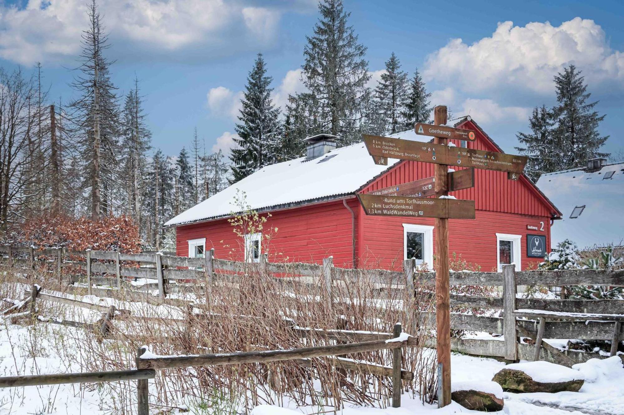 Gruppen & Familien-Ferienhaus Haensel Torfhaus Eksteriør billede